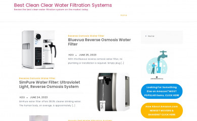 cleanwatertreatmenttechnology.com screenshot