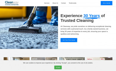 cleanwayedinburgh.com screenshot
