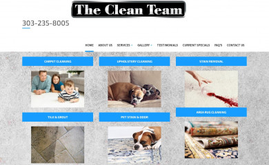 cleanteamdenver.com screenshot