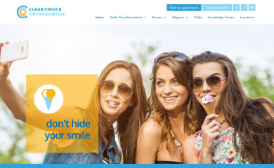 clearchoiceorthodontist.com screenshot