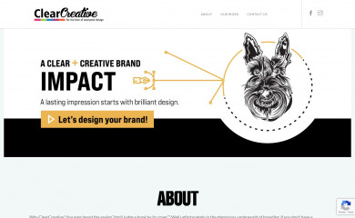 clearcreative.co.za screenshot