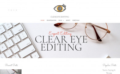 cleareyeediting.com screenshot