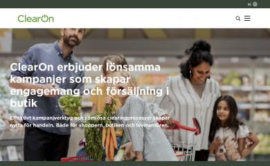 clearon.se screenshot
