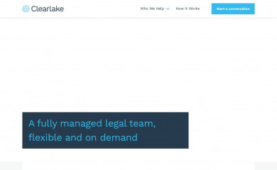 clearlake.law screenshot