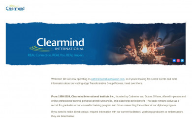 clearmind.com screenshot