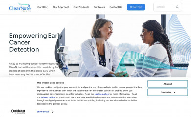 clearnotehealth.com screenshot