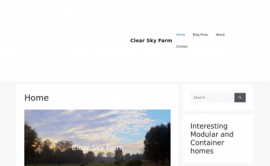 clearskyfarm.com.au screenshot