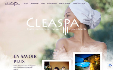 cleaspa.com screenshot
