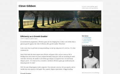 clevegibbon.com screenshot