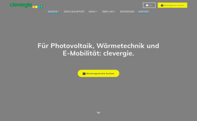 clevergie.ch screenshot