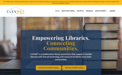 clevnet.org screenshot
