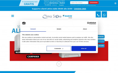 climastore.eu screenshot