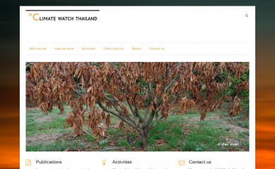 climatewatch-thailand.org screenshot