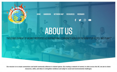 climateemergencycentre.co.uk screenshot