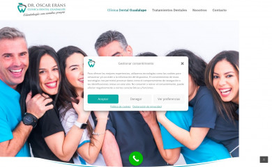 clinicadentalguadalupe.es screenshot