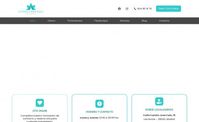 clinicadentall.com screenshot