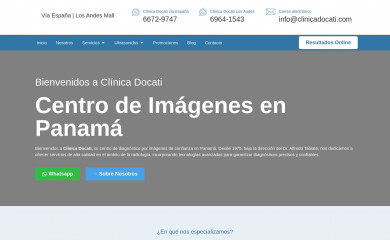 clinicadocati.com screenshot