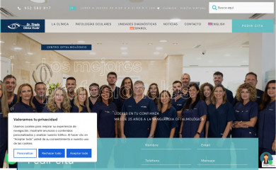 clinicadrtirado.com screenshot
