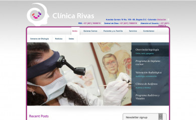 clinicarivas.com screenshot
