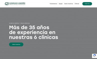 clinicasconradoandres.com screenshot