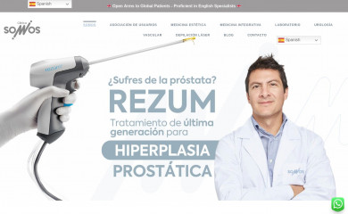 clinicasomos.co screenshot