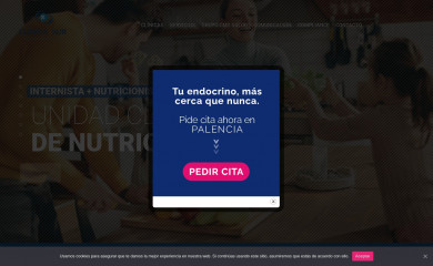 clinicasur.es screenshot
