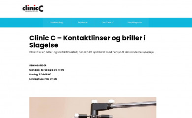 clinicc.dk screenshot