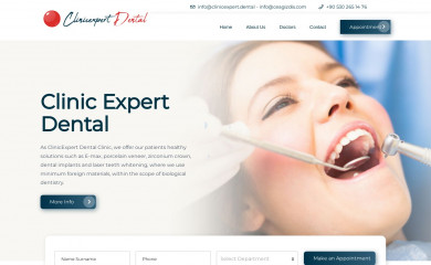 clinicexpert.dental screenshot