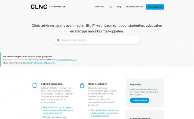 clinic.nl screenshot