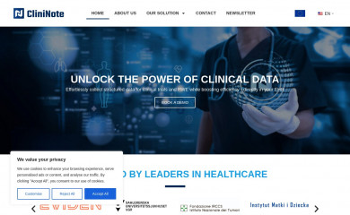 clininote.com screenshot