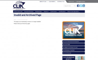 cliaasia.org screenshot