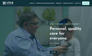 clickfamilyhealth.com screenshot