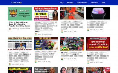 clicklink.in screenshot