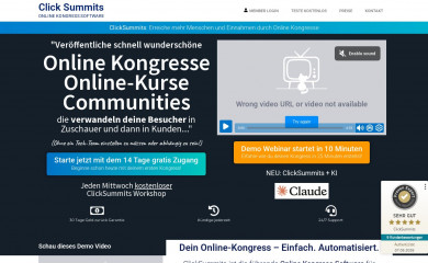 https://clicksummits.com/ screenshot