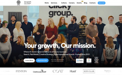 http://www.clicky.co.uk screenshot