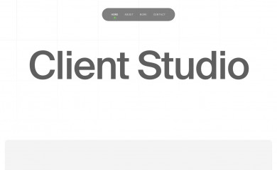 http://client.studio screenshot