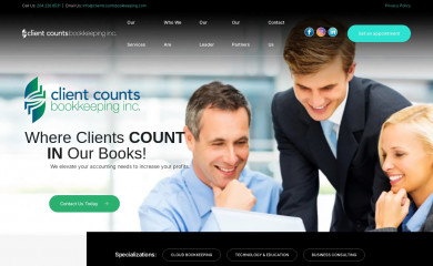 clientcountsbookkeeping.com screenshot