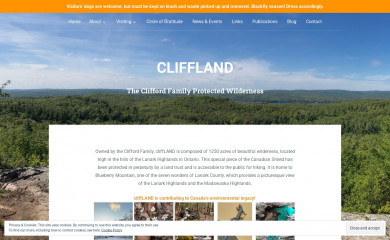 cliffland.ca screenshot