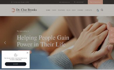 http://cloe-brooks.themerex.net screenshot