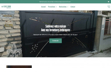 clos2000.fr screenshot