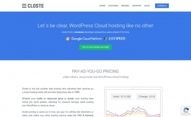closte.com screenshot
