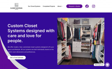closetsystemsunlimited.com screenshot