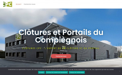 clotures-cpc.fr screenshot