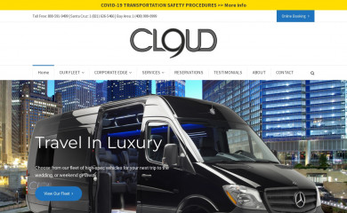 cloud9limo.com screenshot