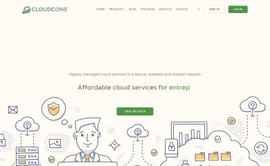 cloudcone.com screenshot