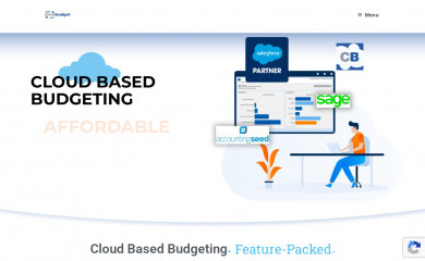cloudbudget.com screenshot