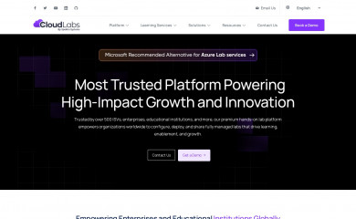 cloudlabs.ai screenshot