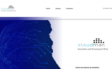 cloudman.com.mx screenshot