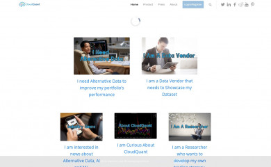 cloudquant.ai screenshot