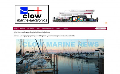 clowmarine.com.au screenshot